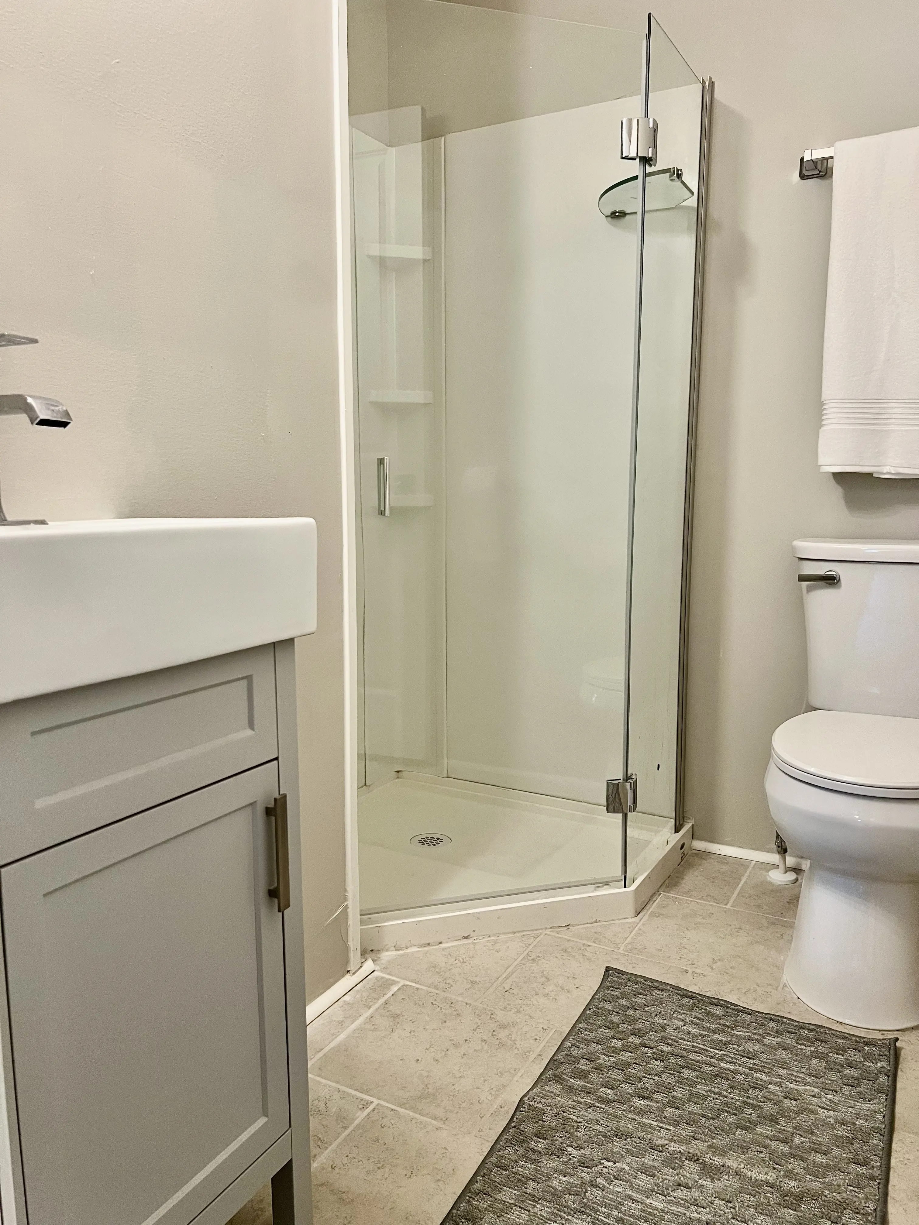 The Runway bathroom